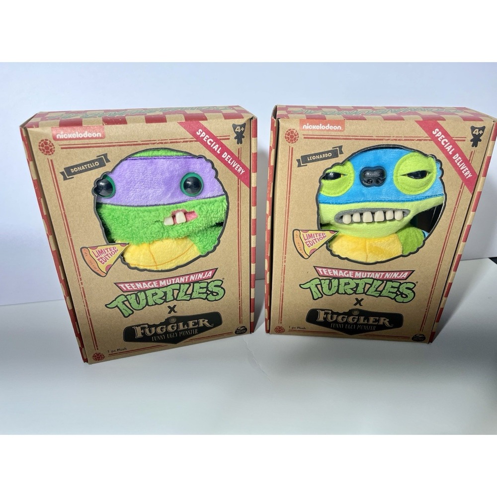 Fuggler  Teenage Mutant Ninja Turtle Leonardo and Donatello Limited Edition